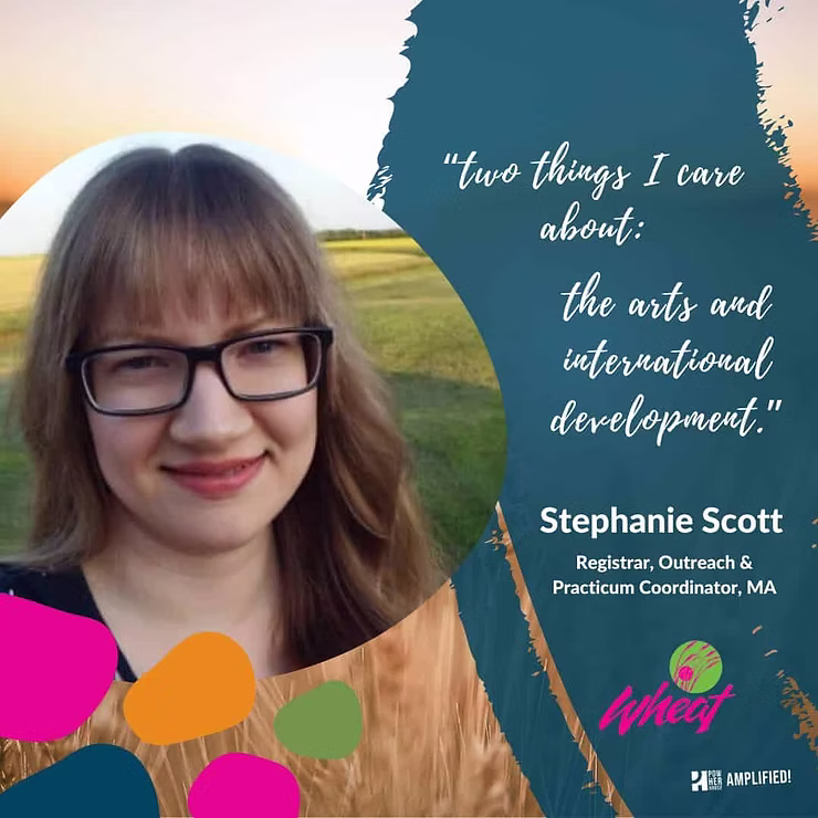 Stephanie Scott head shot and quote graphic.