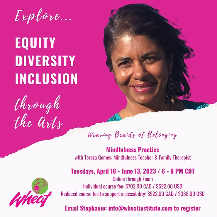 Mindfulness Practice class poster.