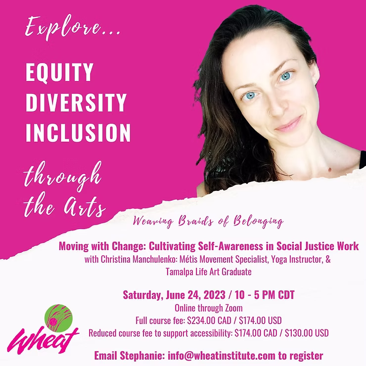 Moving with Change event poster.