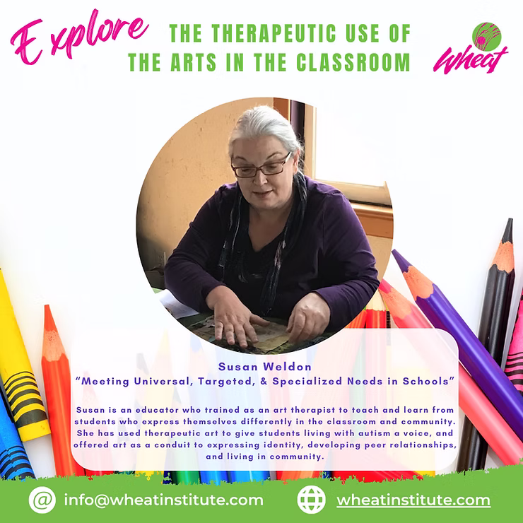 Meeting universal, targeted, & specialized needs in schools event graphic.